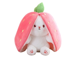 2026yncm Lindo peluche de dibujos animados para niños, almohada suave para dormir, juguete de peluche, fresa, 35 cm/14 pulgadas
