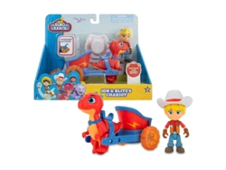 Dino Ranch Veh. Jon Amp Blitz Carro Lt Famosap23