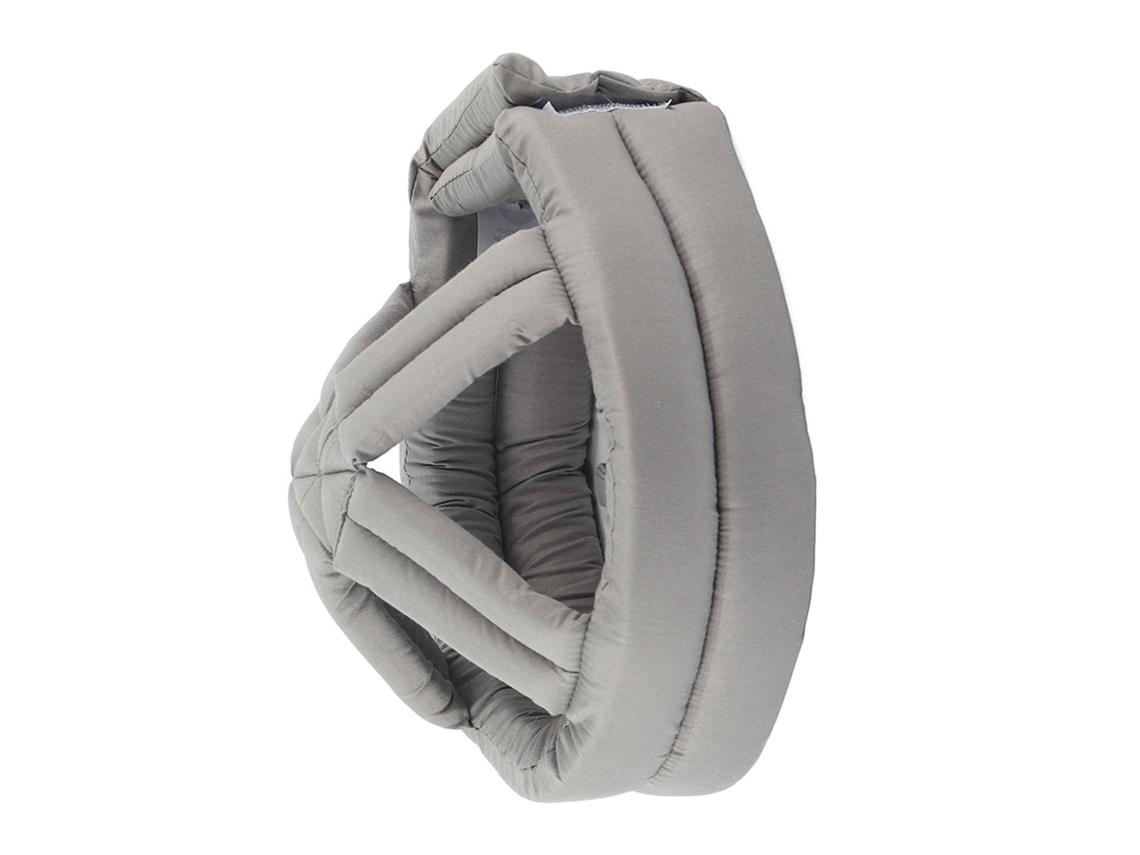 Gorro Protector Para Personas Mayores, Casco De Seguridad Anticaídas Con Cordón Ajustable, Gris.