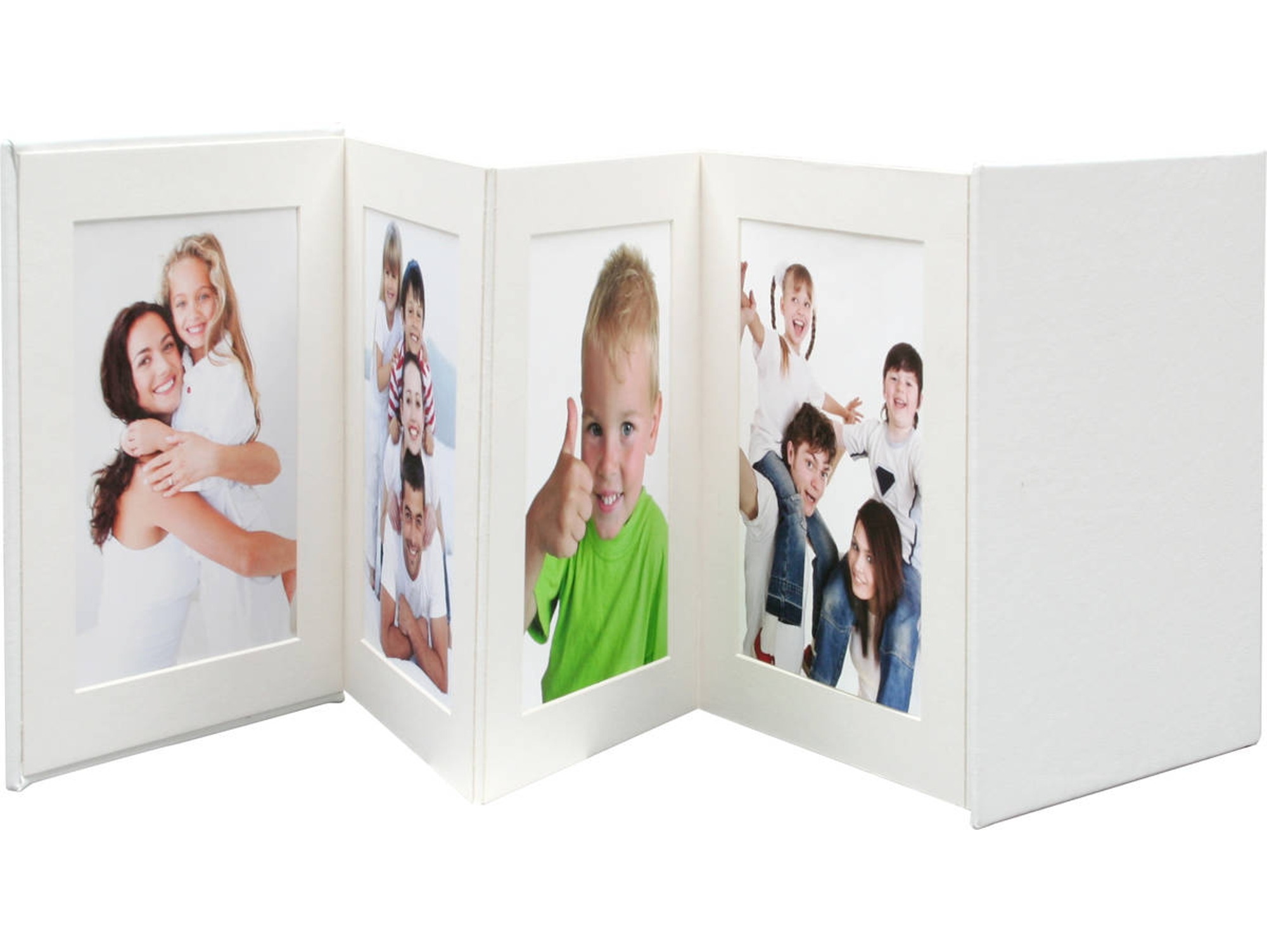 Álbum de fotos DEKNUDT Leporello Blanco