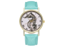 Reloj De Pulsera Unisex Zhoulianfa, Diseño De Caballito De Mar, Cuarzo Analógico, Estilo Moderno.