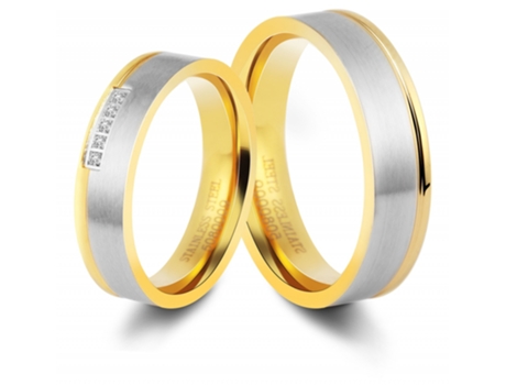 AKZENT Anillo de San Valentín/Compromiso/Amistad para Mujer en Acero Inoxidable – Tam.56 – 0009