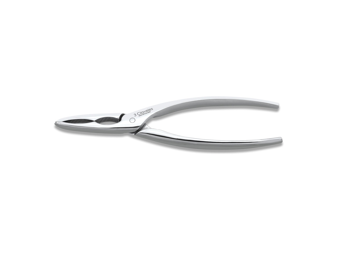 Pinza Corta Mariscos Profesional Dentada 3 CLAVELES (16 Cm)