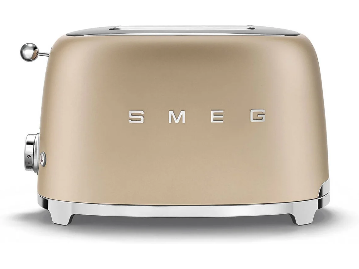 Tostadora SMEG Anni 50 TSF01CHMEU (dorado - 950 W)