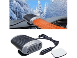 Calentador de coche de 12 V, calentamiento rápido, descongelador de parabrisas (gris) Cuich