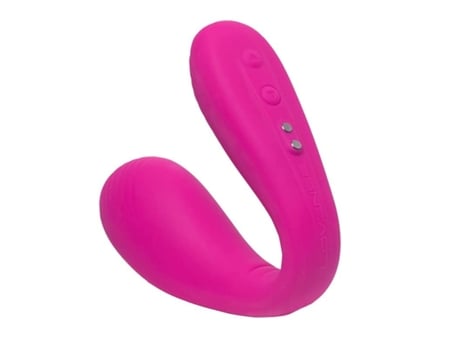 Vibrador con Clítoris y Estimulador de Punto G App para Mujer 10 Modos de Vibración Memoria Larga Distancia Bluetooth Alcance Remoto BISBISOUS