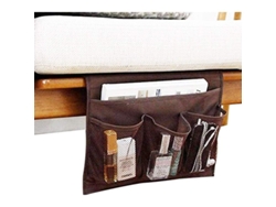 Organizador De Almacenamiento Para Mesilla De Noche/taburete/armario Para Tablet, Revista, Teléfono Y Mandos A Distancia.