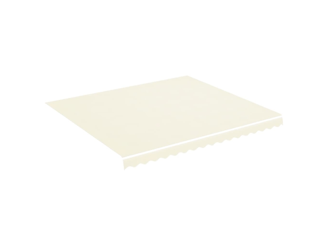 Maison Exclusive - Tela De Repuesto Para Toldo Crema 4x3,5 M