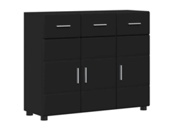 Aparador | Florin Black Buffet 88,5 x 30,5 x 73 cm Madera tratada
