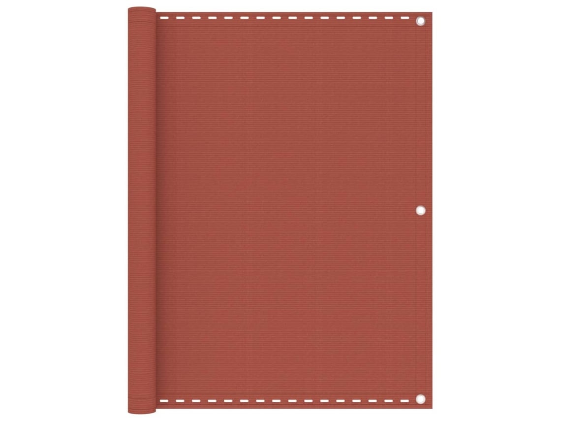 Toldo para balcón VIDAXL Marrón (120x500 cm)