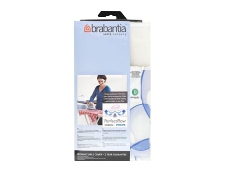 Brabantia 101465 Funda para tabla de planchar de algodón azul