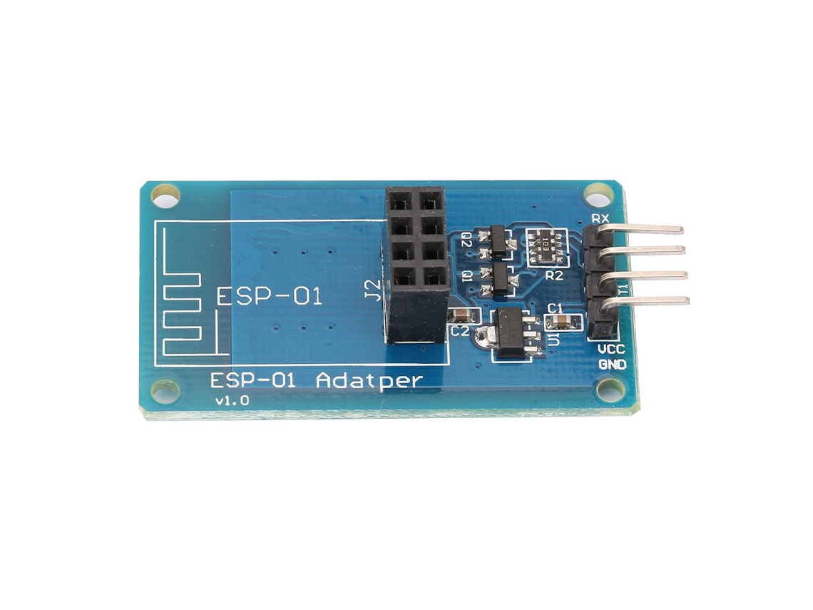 Módulo Adaptador Inalámbrico Wi-fi Serial Para Esp8266/esp‑01 3.3v 5v