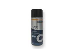 Pintura en aerosol texturizada Urkiplast para plásticos, negra, 400 ml