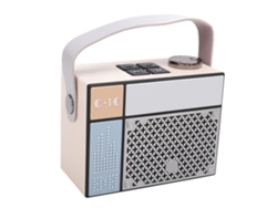 Altavoz Portátil Bluetooth 5.1 De 5 W Con Sonido Estéreo, Bonito Diseño Pixelado, Amarillo Claro, Ideal Para Viajes Y Fiestas.