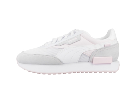 Zapatos Queen Size de Mujer PUMA YELLOW Future Rider Of Tecido Blanco (36)