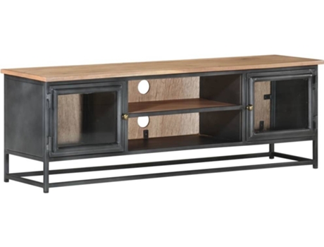 Mueble para la televisión VIDAXL Gris Madera (120x30x40 cm)