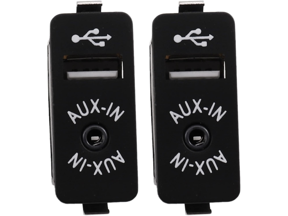 Adaptador De Entrada Auxiliar Usb 2x Para E81 E87 E90 F10 F12 E70 X4