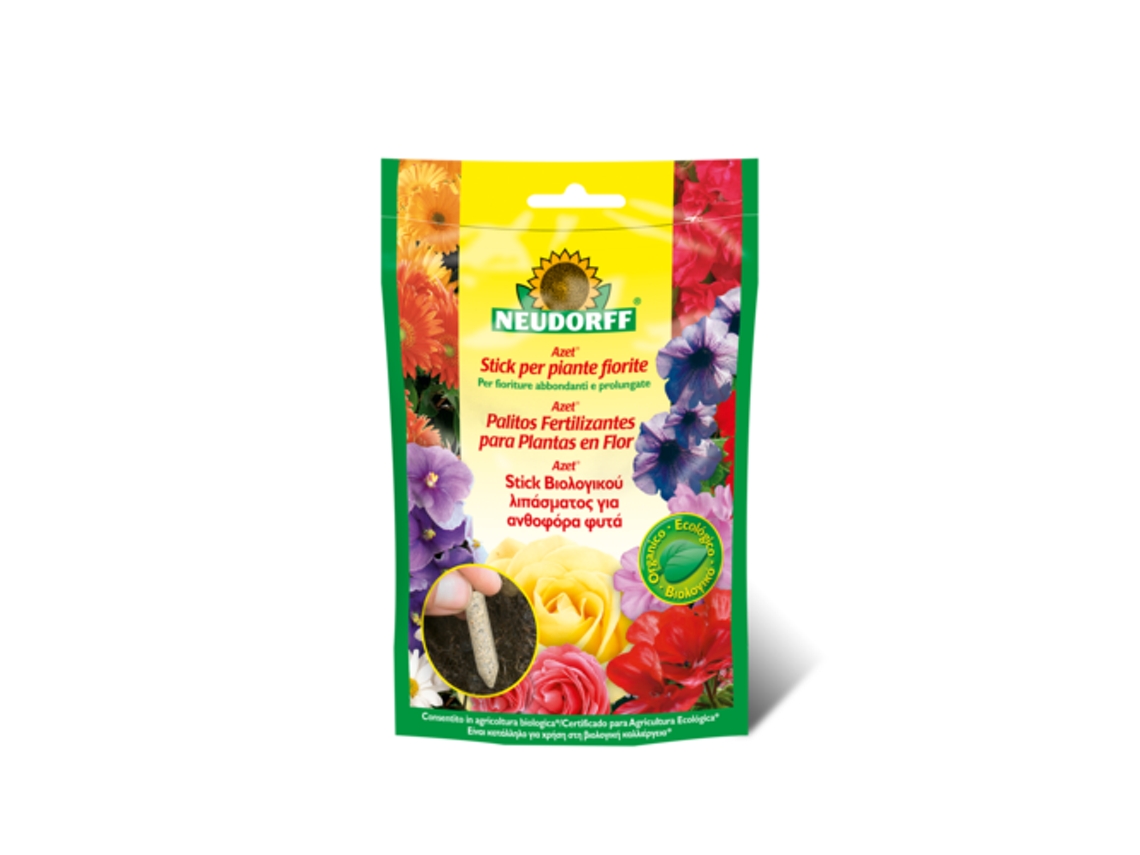 NEUDORFF Bastões de fertilizante orgânico para plantas com flores 40 unidades