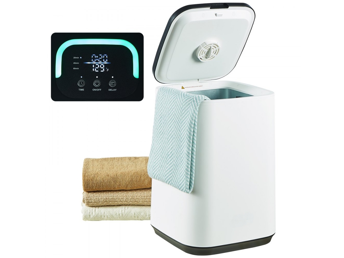 Calentador De Toallas 20l Con Temporizador, Pantalla Led Y Protección Infantil Tekmaquinas