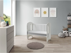 Colchón de cuna Apolo de espuma de 70x140 cm, 11 cm de alto, transpirable, antibacteriano y ergonómico. Dreamdi