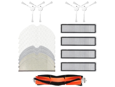 Conjunto de acessórios de pano de escova de rolo principal de escova de filtro para xiaomi