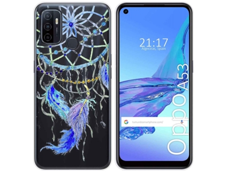 Carcasa Oppo A53 / A53s TUMUNDOSMARTPHONE Dibujos Transparente Multicolor