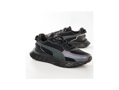 Zapatillas de Hombre PUMA Wild Rider Grip Negro (45)
