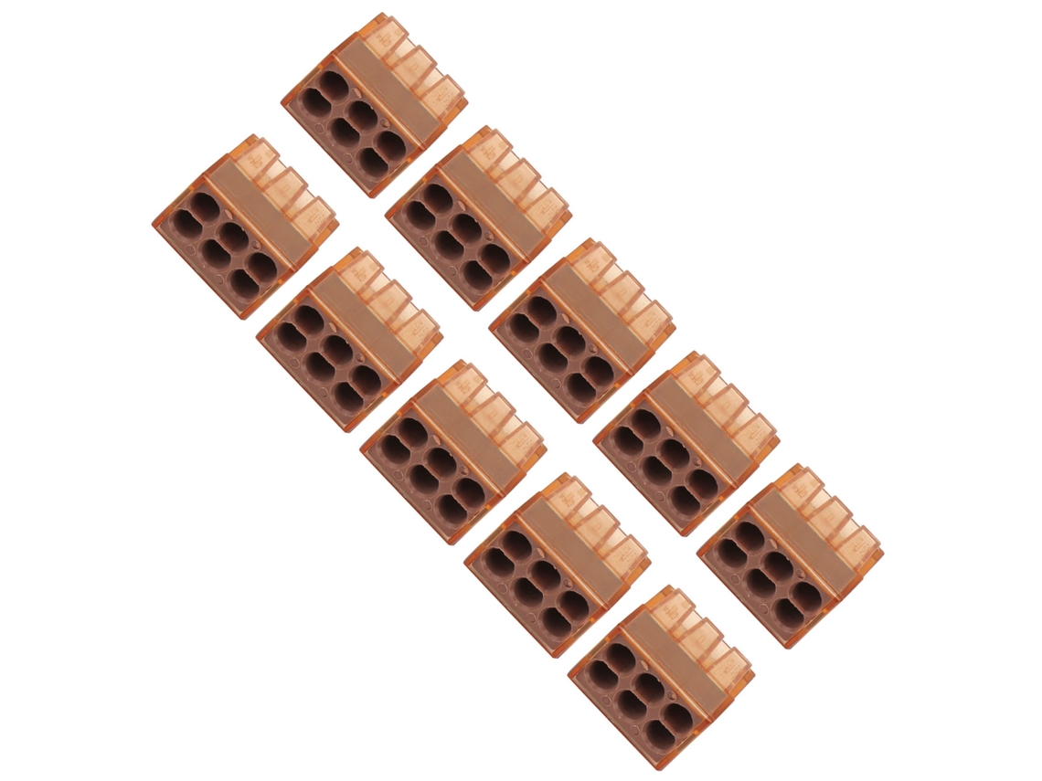 2026as-conector De Cable Push 0.5-4mm² Rápido 10 Piezas Material Auxiliar Eléctrico Industrial Pct606