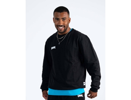 Sudadera Básica SAVAGE Iconic Algodón Hombre (XL - Negro)