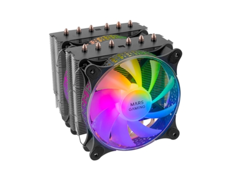 Cooler MARS GAMING Mcpu-Xt Negro 300W Tdp 6 Heatpipes