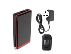 Telefone Flip Desbloqueado Para Idosos Com Botões Grandes Tela Dupla Bateria 5900mah Dual Sim 2g Gsm Vermelho Plug Uk