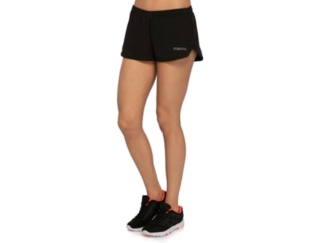 Pantalones Cortos para Hombre MACRON Running Daisy Negro (L)