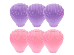 6 fundas para brochas de maquillaje, protectores para brochas de maquillaje, soporte para brochas de maquillaje Rosewell