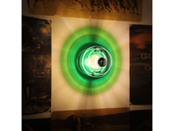 Aplique De Pared Medieval - Lámpara Para Dormitorio Con Ambiente De Hotel, Aplique Sin Fuente De Luz, Pequeño, Verde - D24*e17cm