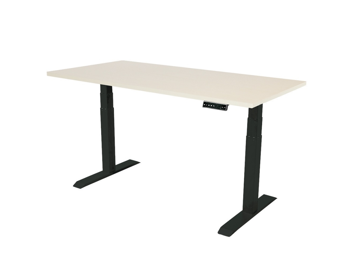 Mesa Ajustable Electrica SEDERO Doble Motor (Negro)