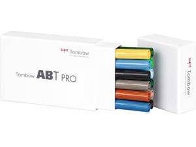 Marcador TOMBOW ABT PRO Colores Retrato (12 unid)