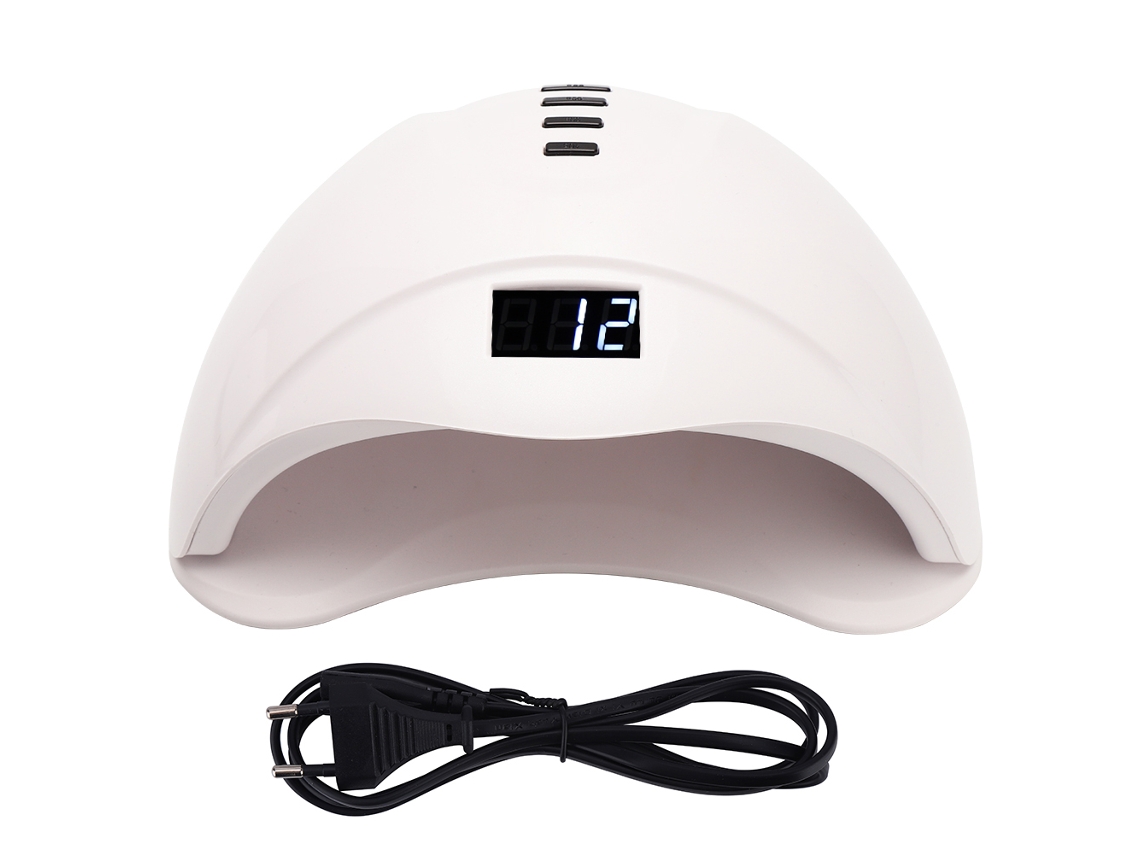 Lámpara Led De Secado De Uñas De 52 W Con Curado Rápido, Temporizador Preestablecido Y Doble Fuente De Luz Para Uso Profesional Y Doméstico.