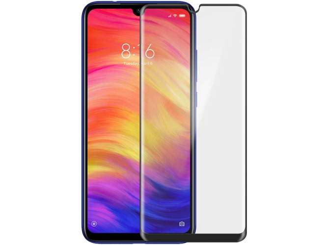 Protector de Cristal Templado Xiaomi Redmi Note 7 AVIZAR GLASS-ELEC-BK-NOTE7 Negro