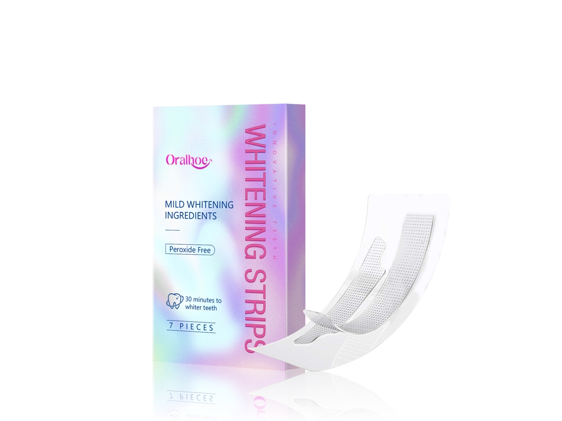 Tiras blanqueadoras eficaces para eliminar las manchas de los dientes.
