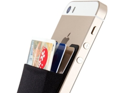 Tarjetero Adhesivo Para Teléfonos Móviles, Función De Cartera Para Iphone, Funda Con Tarjetero Compatible Con Iphone, Android Y Samsung Galaxy.