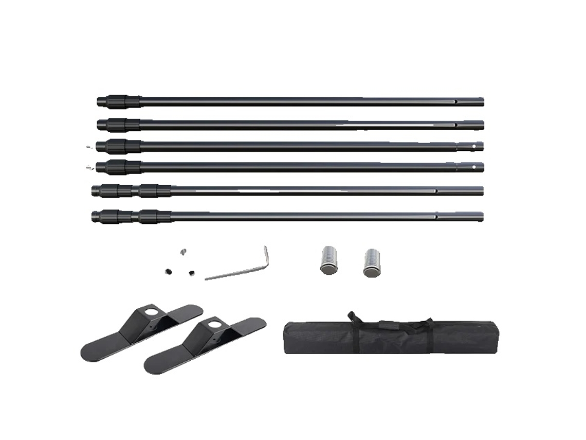 Sistema de soporte inferior, diseño de doble barra duradero, altura ajustable, SH Bjj 2430 OEM