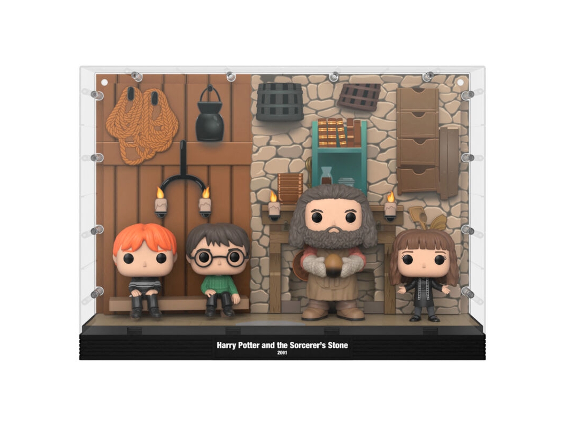 Figura B.active de la cabaña de Hagrid de Harry Potter de lujo Pop Moments