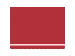 Maison Exclusive - Toldo Retráctil Rojo 300 X 250 Cm Tela Y Metal