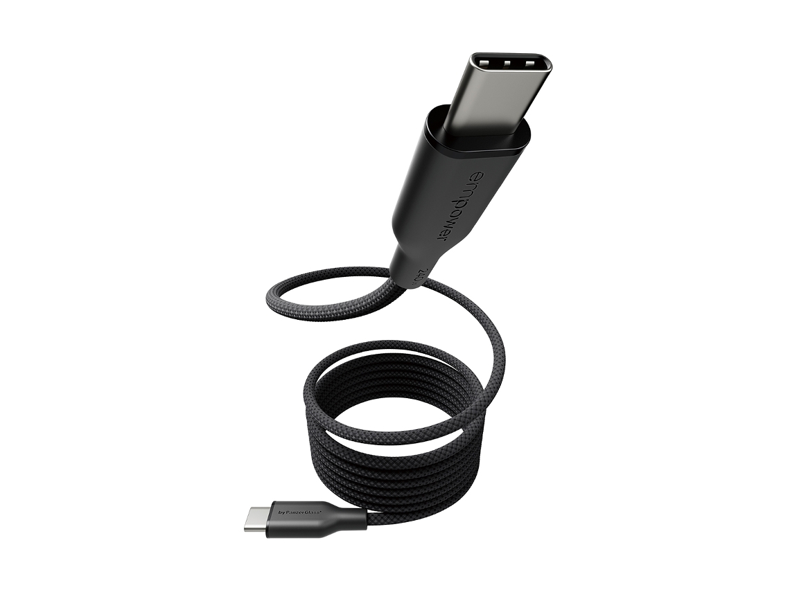Cable PANZERGLASS Empower Magnetic (240 W - 1,5 m - Negro)
