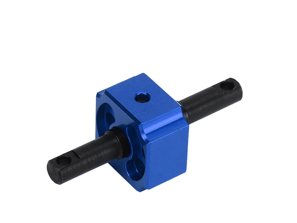 Bloqueo De Diferencial De Eje Recto De Aluminio Para Coche Rc Traxxas Drag Slash 1967 C10 1/10, Azul Oscuro
