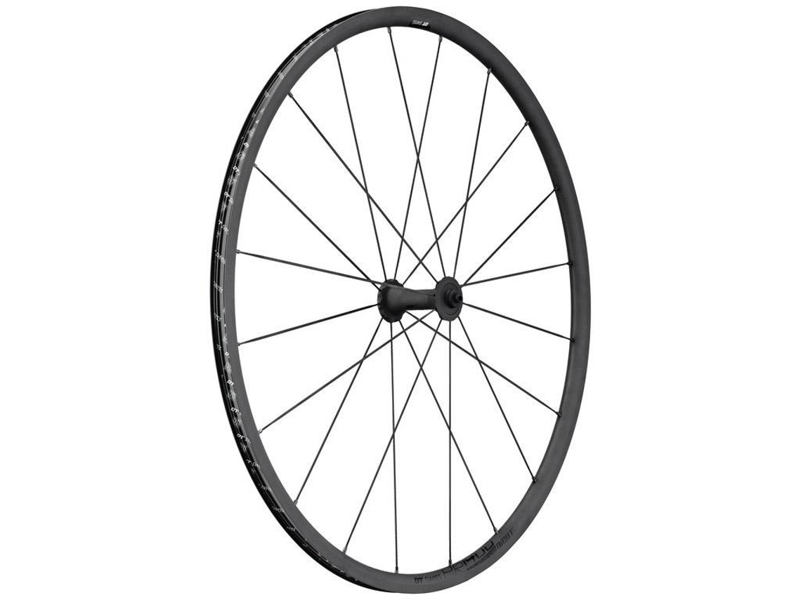 Roda Dianteira Estrada Pr 1400 Dicut 21 Disc Tubeless Preto 9 X 100 Mmdt Swiss