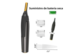 Recortador De Vello De Nariz Y Orejas Eléctrico Ultrafino, Preciso Y Portátil Impermeable, Seguro E Higiénico.