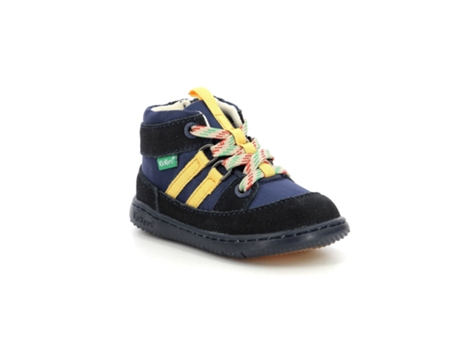 Botas de Bebé KICKERS Bubblo Piel Azul (19)