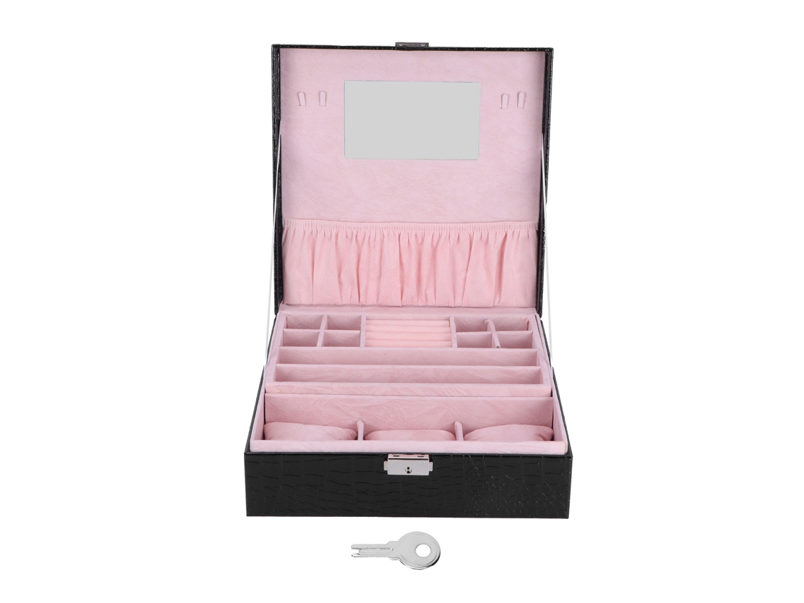 Caja Para Guardar Joyas Con Almohada Extraíble Para Pendientes, Pulseras Y Relojes - Regalo De Boda