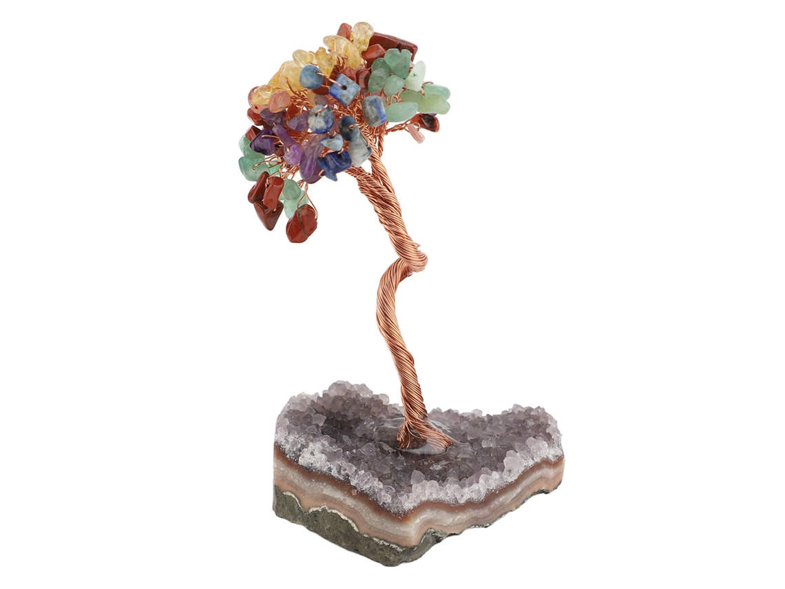Árbol Del Dinero De Cristal Hecho A Mano, Adorno De Mesa Feng Shui, Regalo